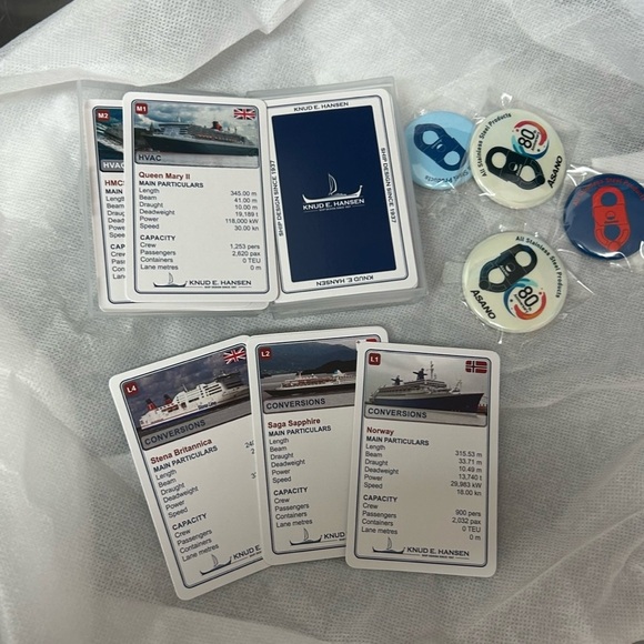 A deck of cards with the  details of various Ships - Very cool neat collection - Picture 4 of 7